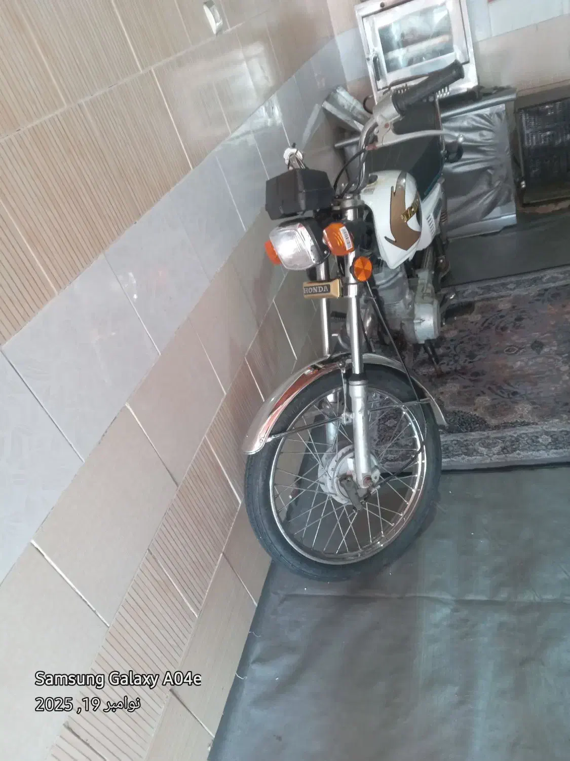 هندا ۱۲۵مزایده|موتورسیکلت|تالش, هشتپر|دیوار