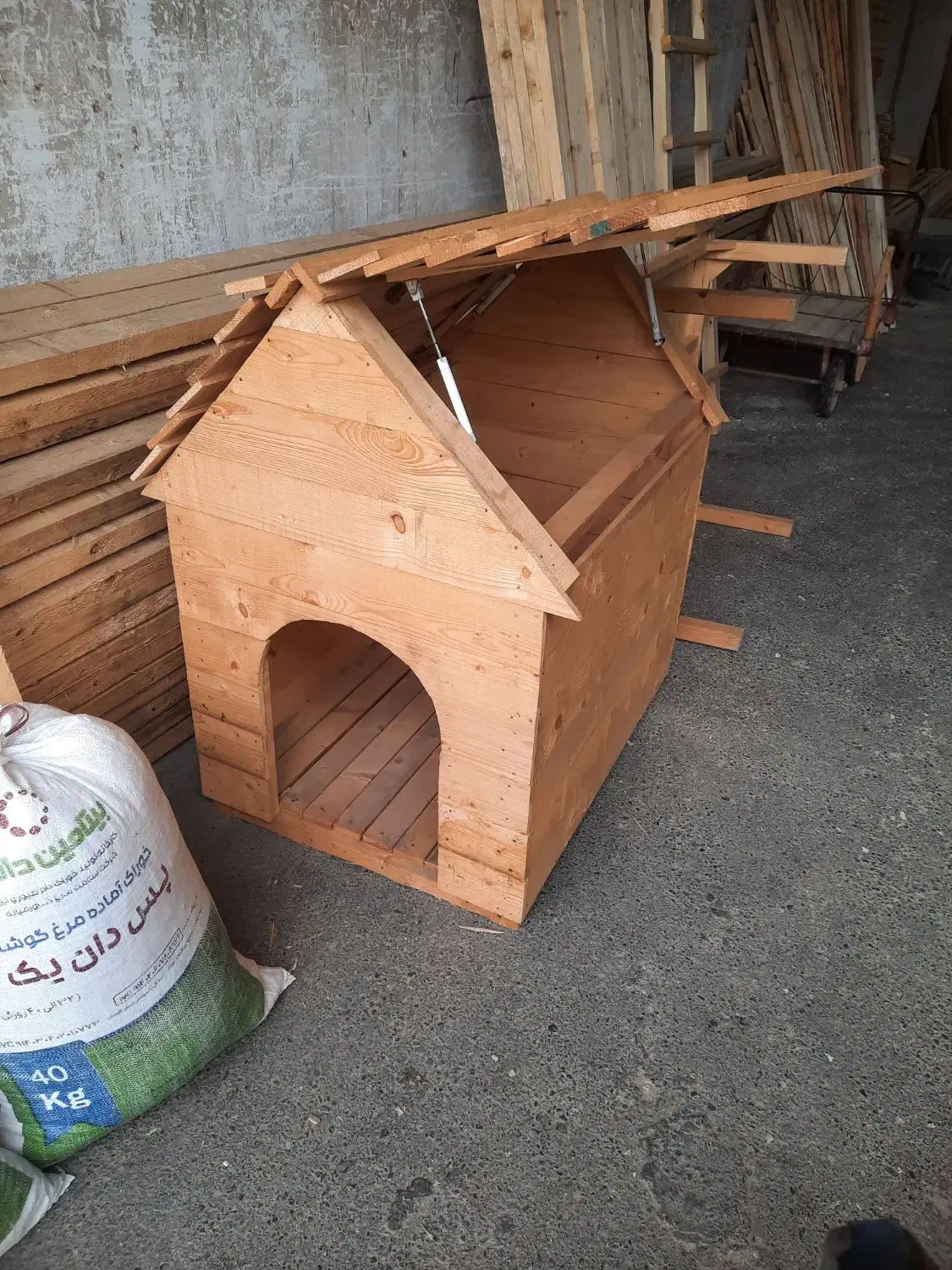 خانه چوبی سگ|لوازم جانبی حیوانات|گرگان, |دیوار