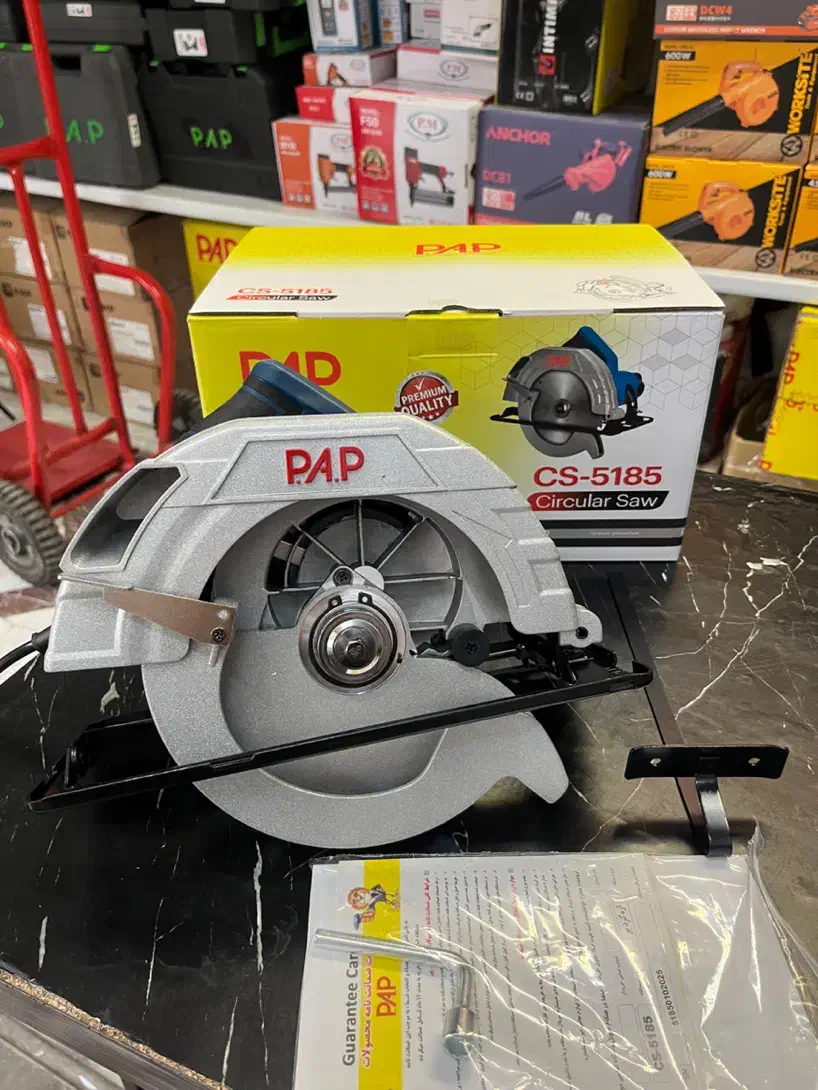 اره گردبر ۱۸۵ میلی متر ۱۴۰۰ وات pap نجاری|ابزارآلات|تهران, شیخ هادی|دیوار