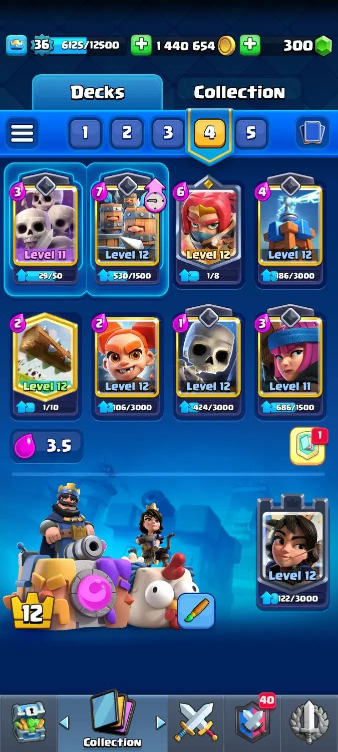 اکانت کلش رویال گاد قیمت مناسب با تخفیف|کنسول، بازی ویدئویی و آنلاین|ایلام, |دیوار