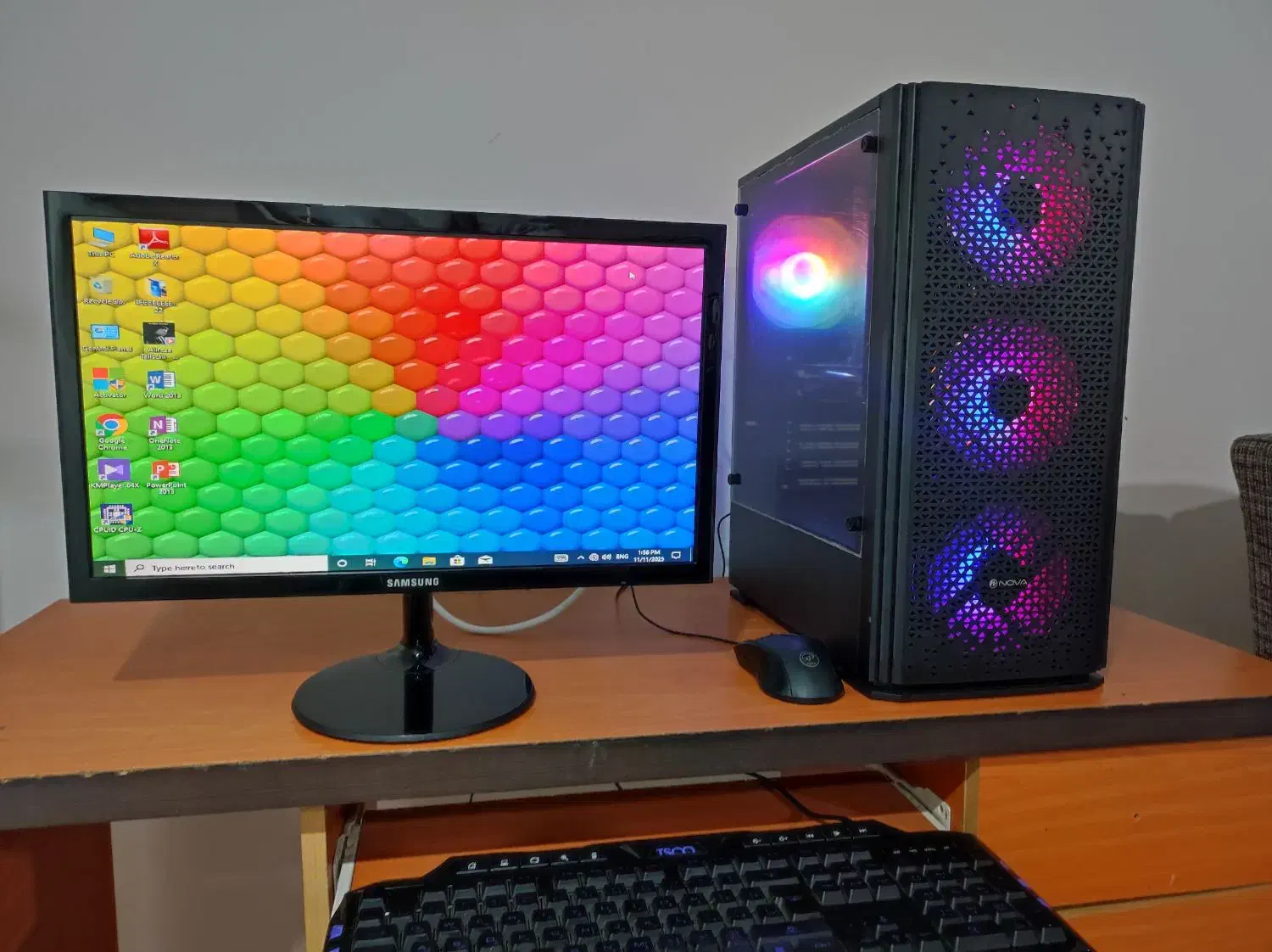 کامپیوتر گیمینگ DDR4 نسل 9، رم 16، گرافیک 12، بشرط|رایانه رومیزی|محمدشهر, محمدشهر|دیوار