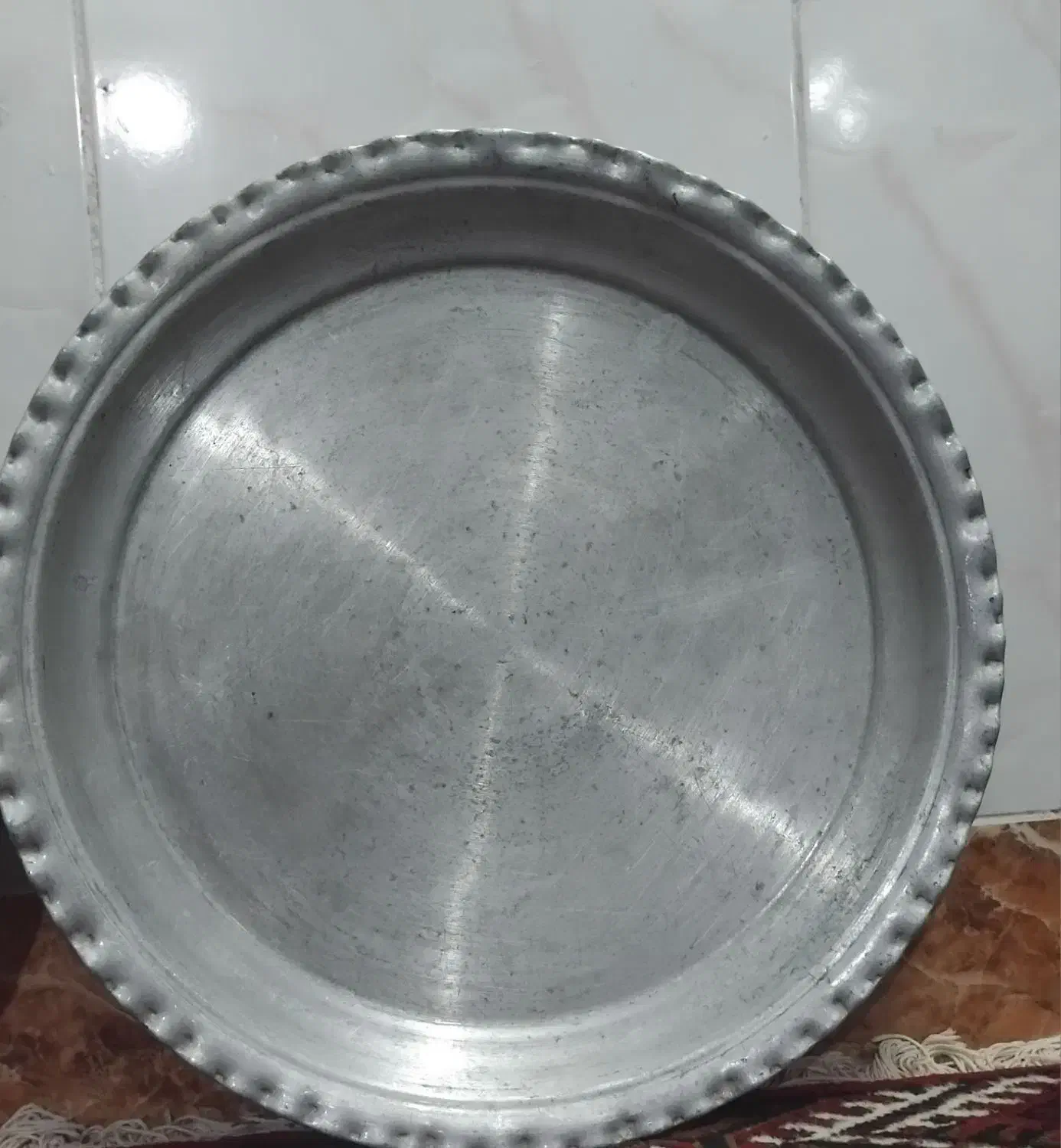 سینی|ظروف سرو و پذیرایی|گنبد کاووس, |دیوار