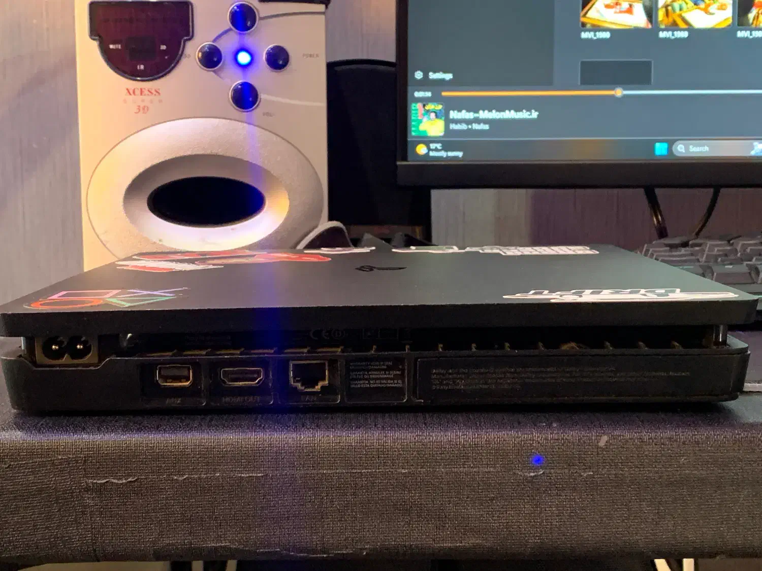 PS4 slim 1tr|کنسول، بازی ویدئویی و آنلاین|کرج, شهرک سپهر|دیوار