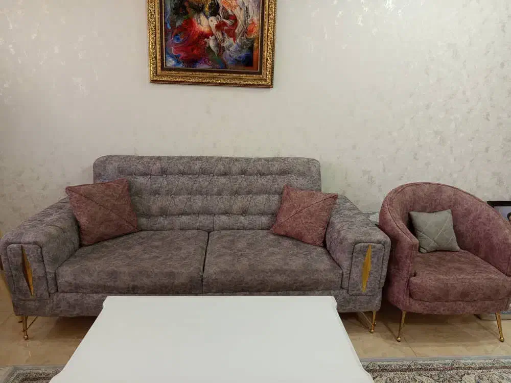 مبل راحتی|مبلمان خانگی و میز عسلی|جونقان, |دیوار