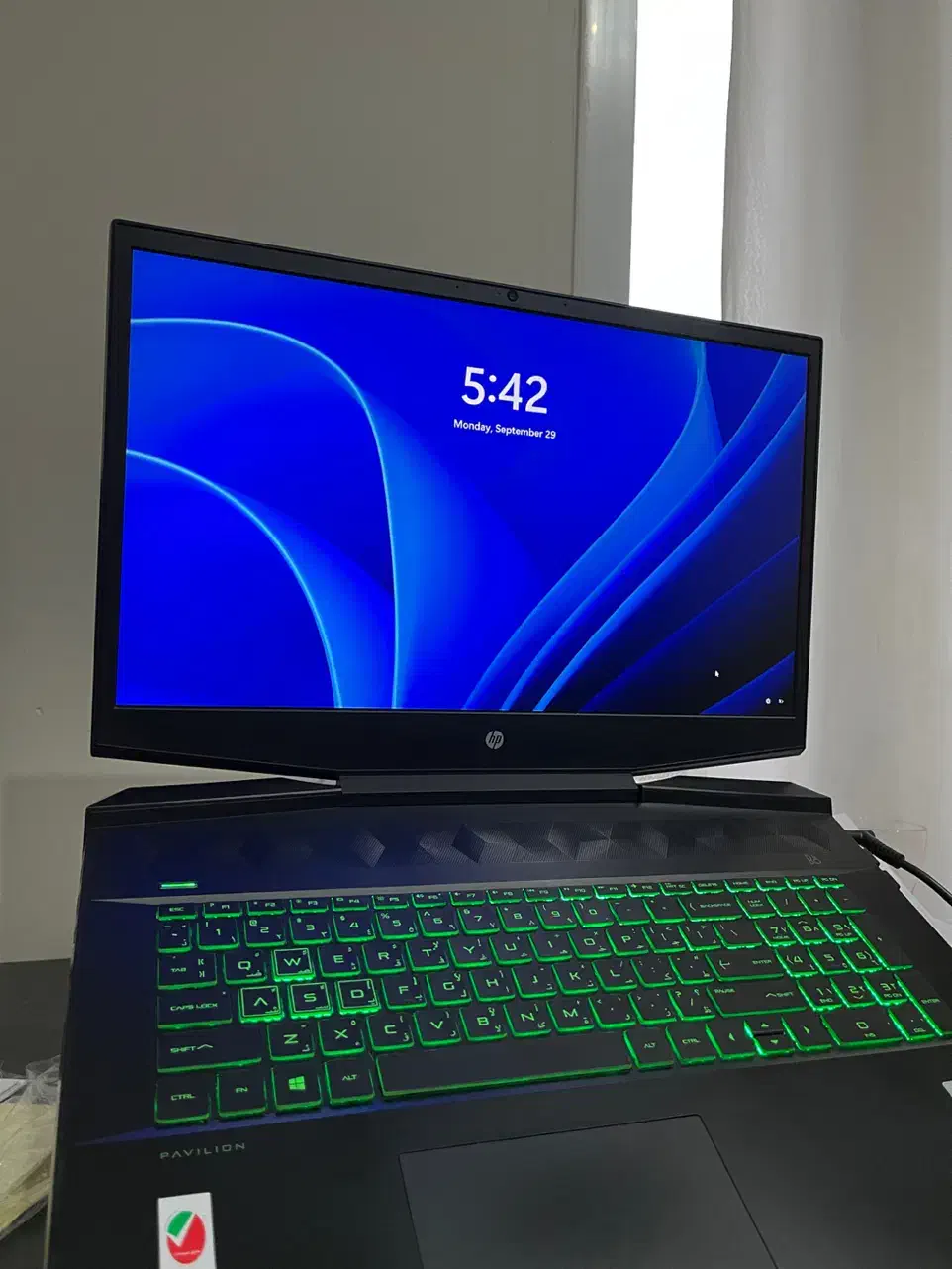 Hp pavilion 17inch i7 32g gtx1650tiلپ تاپ|رایانه همراه|تهران, شهرآرا|دیوار