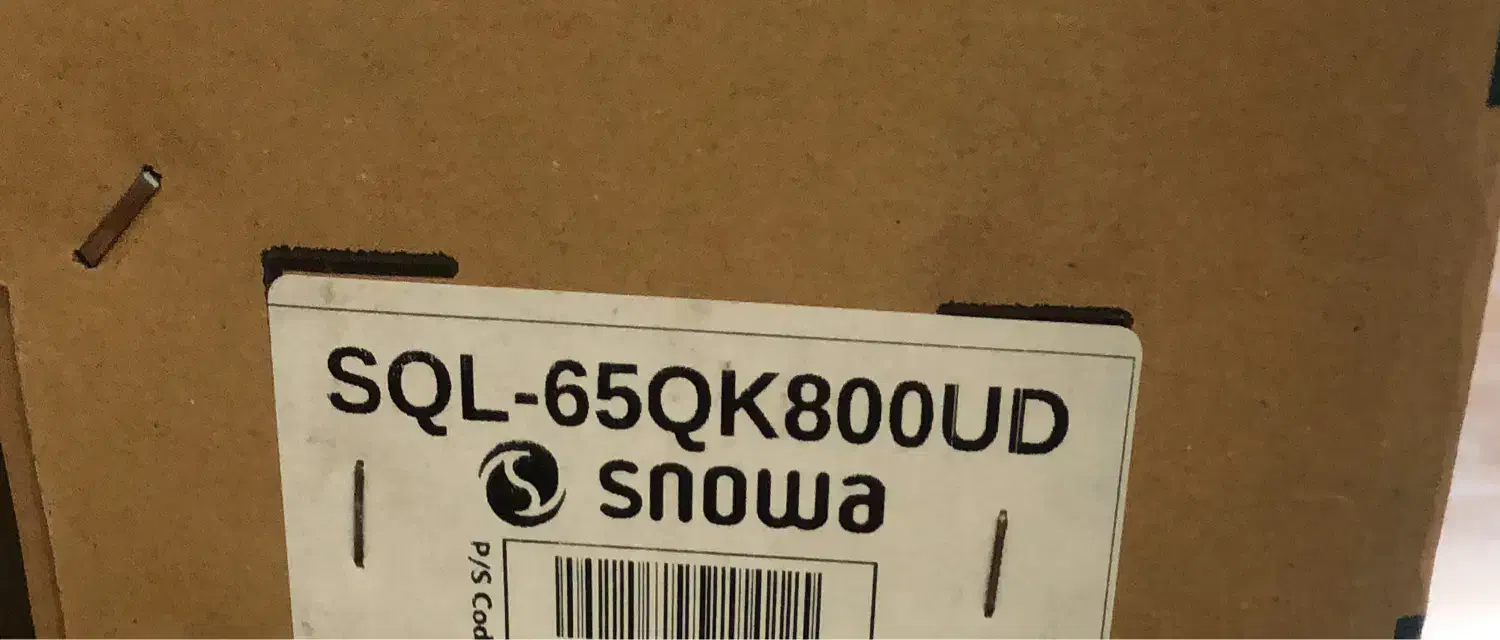 تلویزیون اسنوا 65QLED|تلویزیون و پروژکتور|تبریز, |دیوار