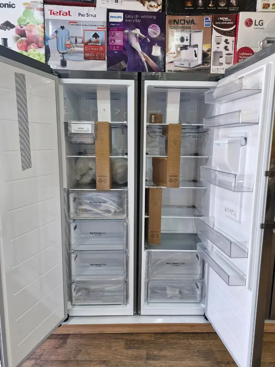 یخچال و فریزر الجی دوقلو|یخچال و فریزر|شیراز, پودنک|دیوار