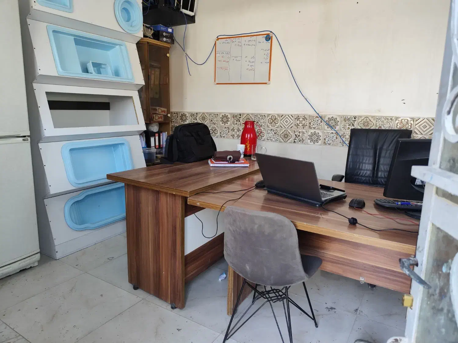 سالن۱۲۰۰مترکلا۳۵۰۰متربرق۵۰گازجی۱۶|اجارهٔ دفتر صنعتی، کشاورزی، تجاری|شاهدشهر, |دیوار