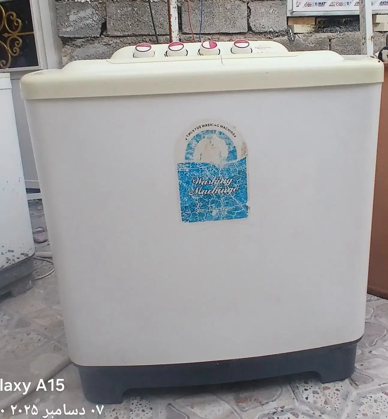 لباسشویی ناسیونال تمیز به شرط|ماشین لباسشویی و خشککن لباس|خرمشهر, |دیوار