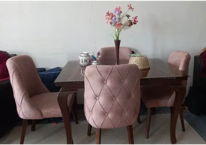 ناهار خوری چستر|میز و صندلی غذاخوری|رفسنجان, |دیوار