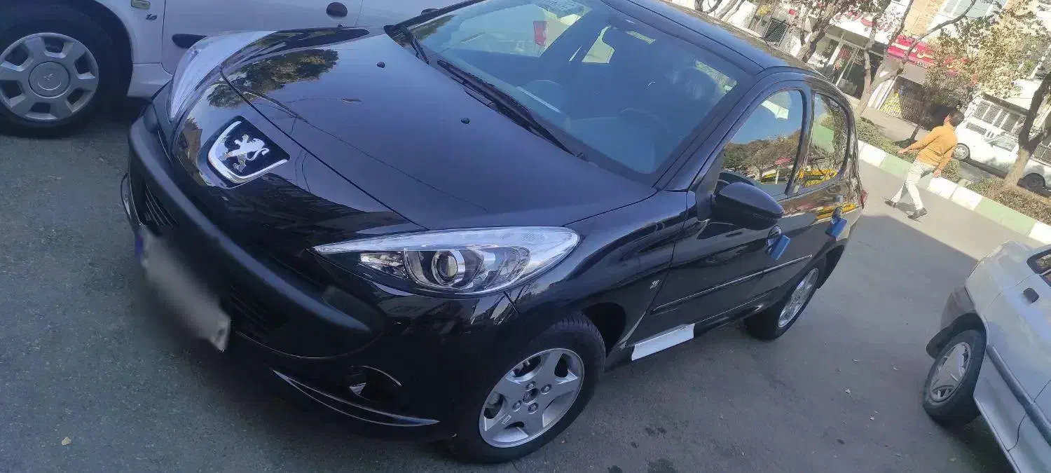 ۲۰۷پانورما ارتقاء مدل ۴۰۴ با رینگ|خودرو سواری و وانت|اراک, |دیوار