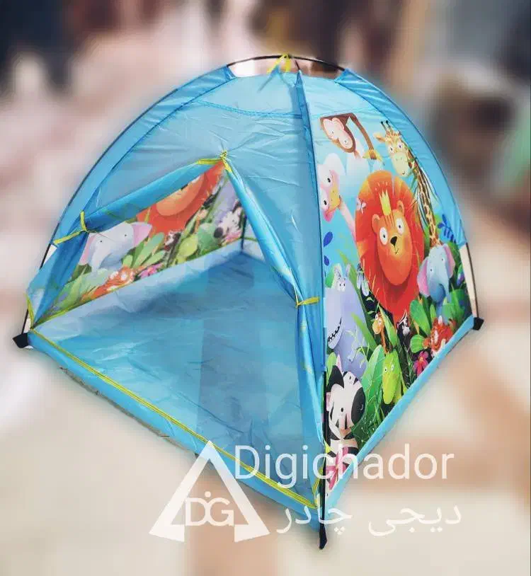 چادر بازی کودک طرح عصایی جنگلی وارداتی|اسباببازی بچه|کرج, اتمسفر|دیوار