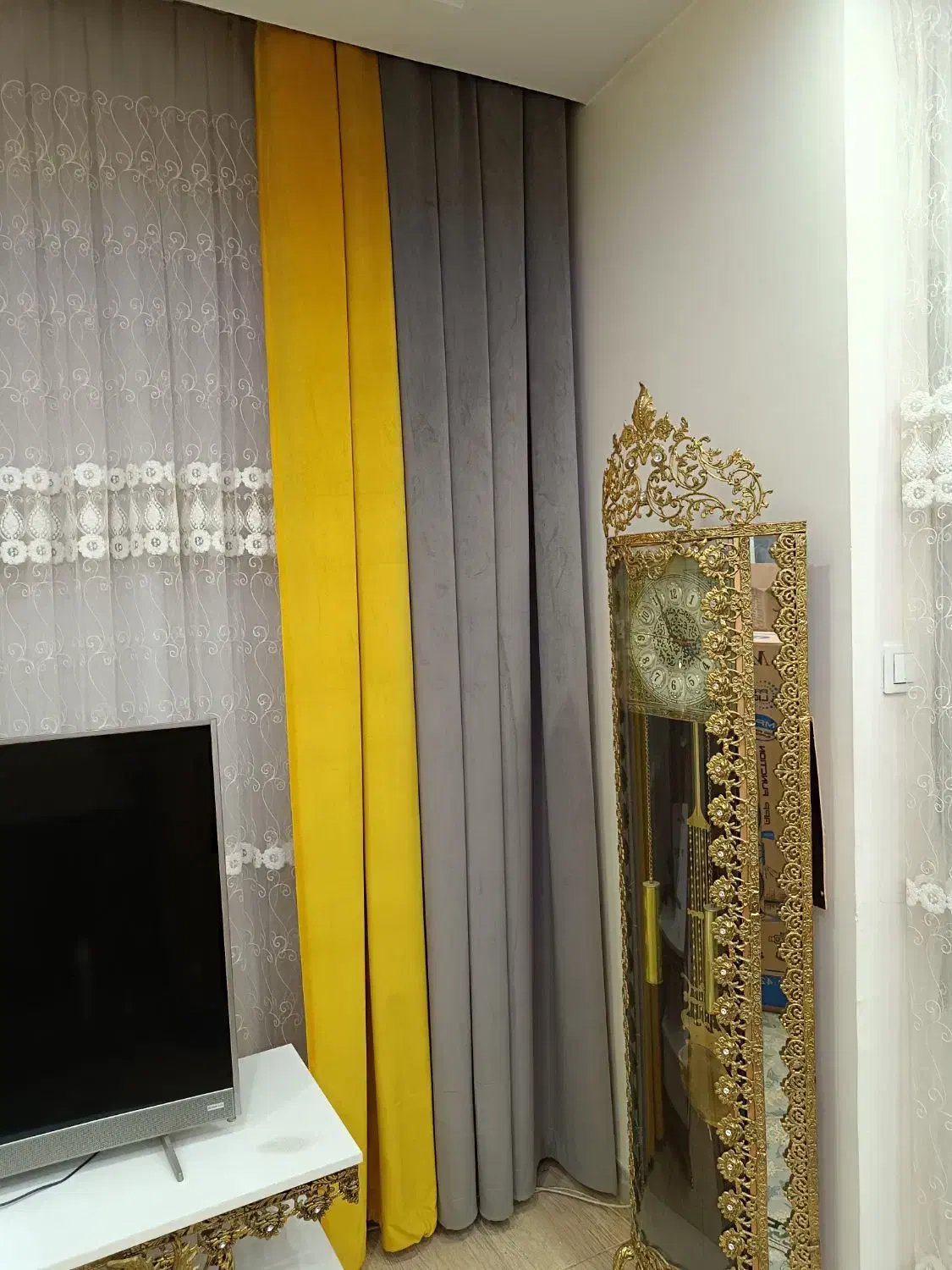 دوتا کناره ی و پرده|پرده، رانر، رومیزی|صباشهر, |دیوار