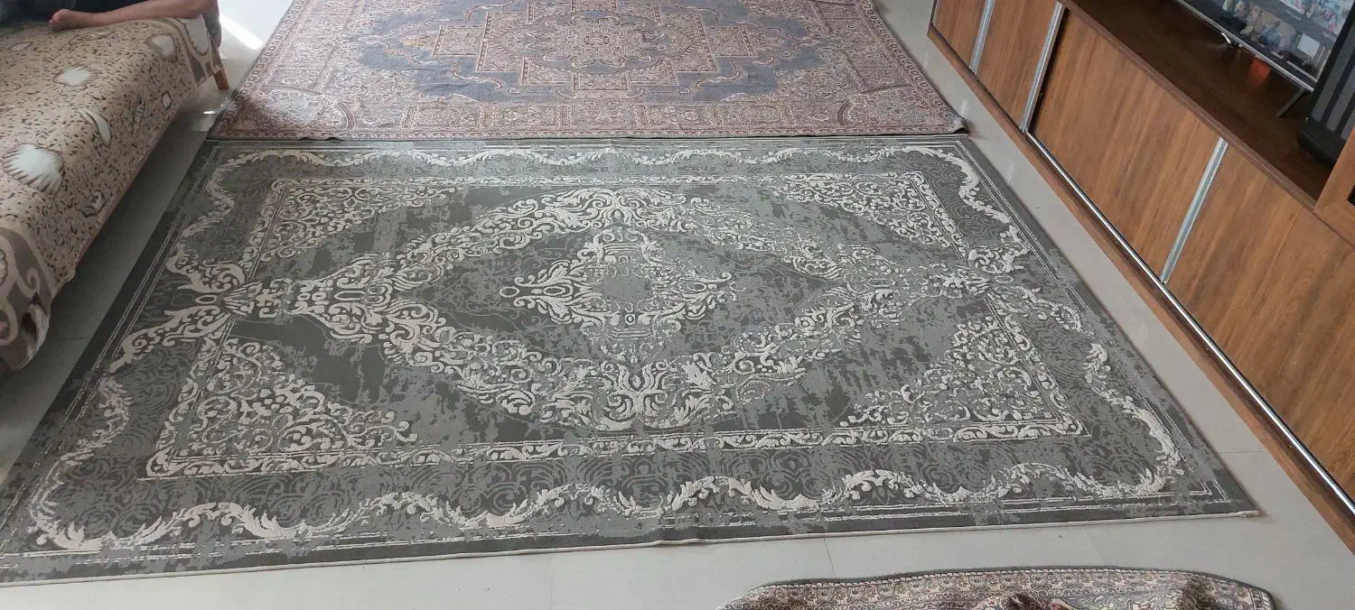 دوعدد فرش ۹متری|فرش|بندر انزلی, نیمه شعبان|دیوار