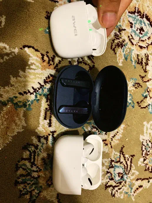 ۳ عدد ایرپاد ناب Haylou w1 / Airpod pro 2 / Awei|لوازم جانبی موبایل و تبلت|فردیس, شهرک شهید حسینی|دیوار