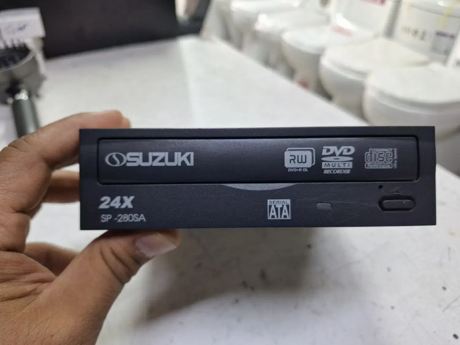 dvd ram دی وی دی رام رایتر سوزوکی suzuki سی دی cd|قطعات و لوازم جانبی رایانه|ملارد, |دیوار