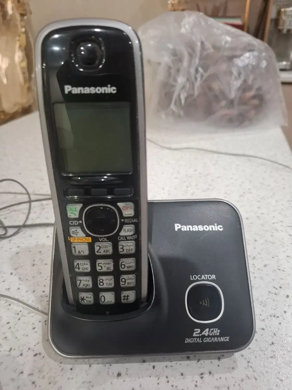 تلفن بی سیم پاناسونیک|تلفن رومیزی|اهواز, بهارستان|دیوار