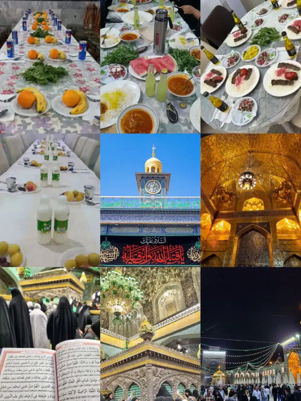 کاروان زیارتی مشهد مقدس کربلای معلی حرکت ۶ و ۸ آذر|تور و چارتر|خرم‌آباد, |دیوار