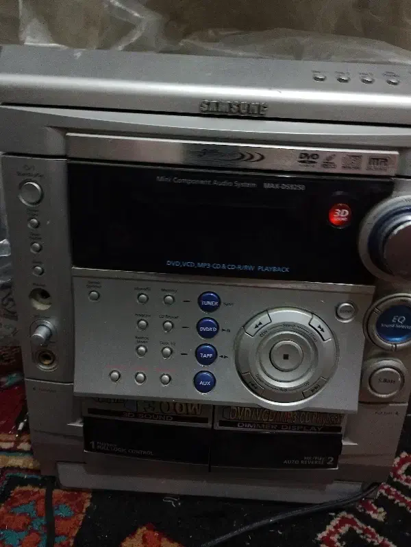 دی وی ضبط صوت  رادیو|سیستم صوتی خانگی|اصفهان, کوی شهید کشوری|دیوار