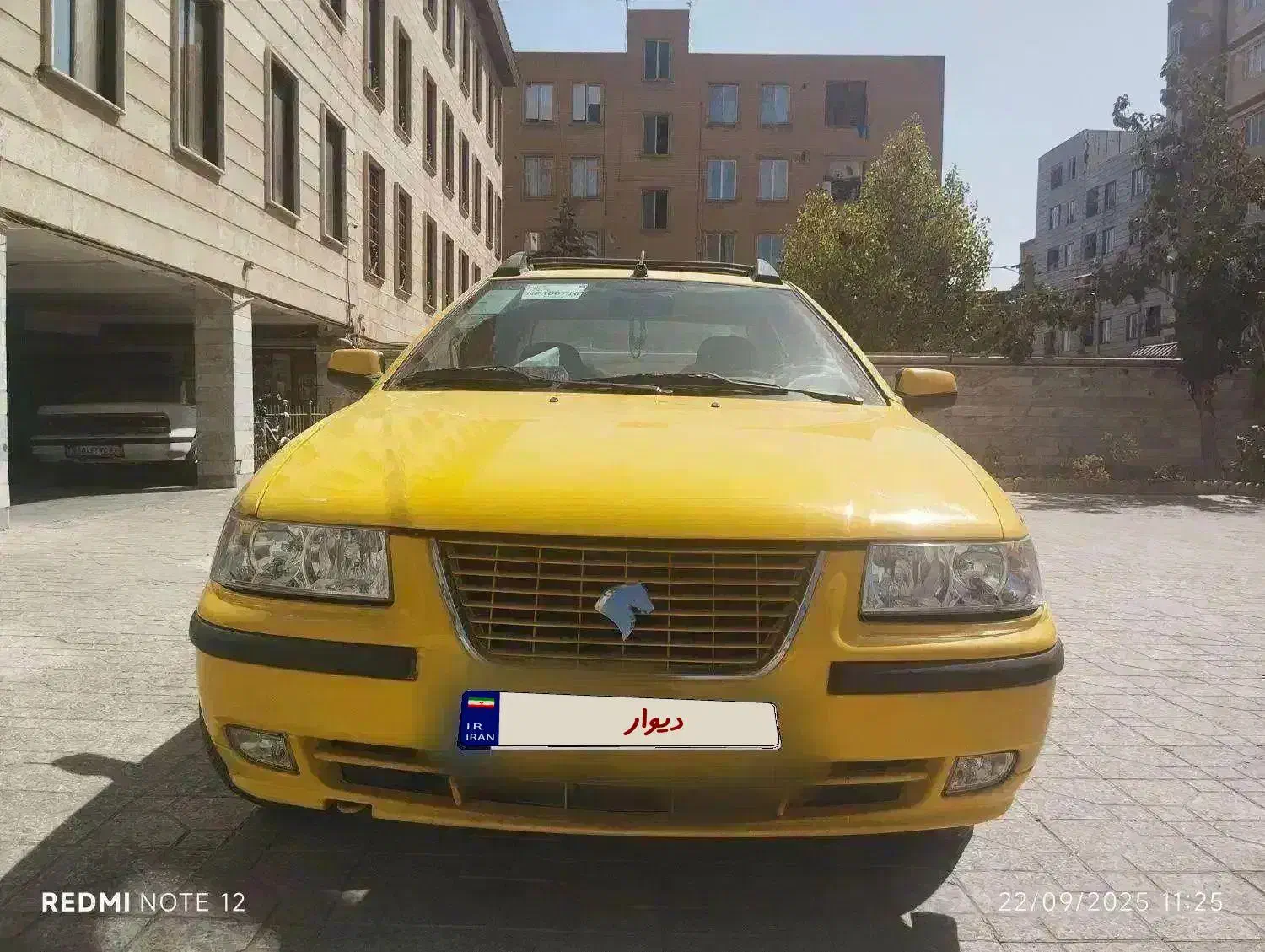 سمند تاکسی 1401|خودرو سواری و وانت|فردیس, شهرک ۱۱۰|دیوار