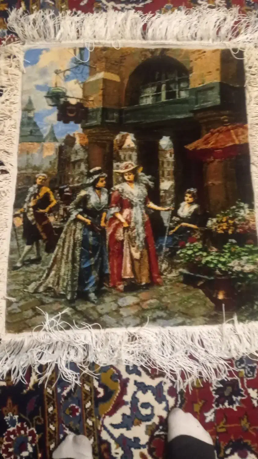 فروشتابلو فرش  اروپا یی|تابلو فرش|اصفهان, پوریای ولی|دیوار