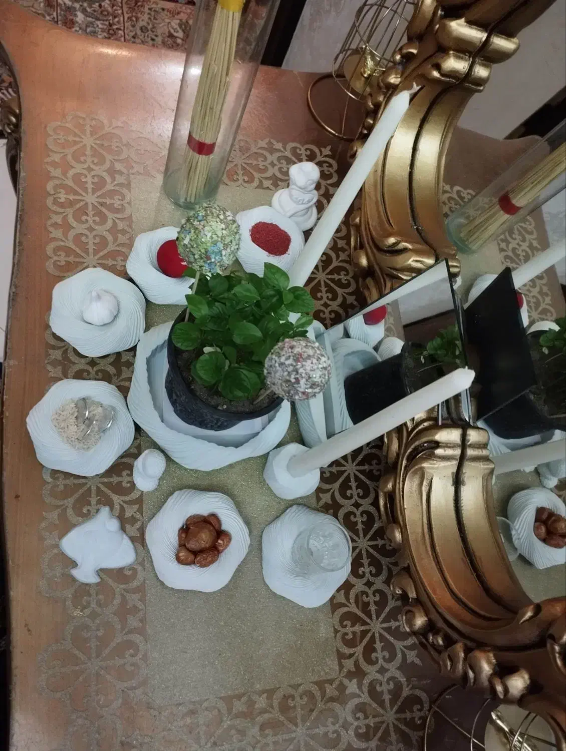 هفت سین تک و تعداد رنگ بندی|صنایع دستی و سایر لوازم تزئینی|تهران, وصفنارد|دیوار