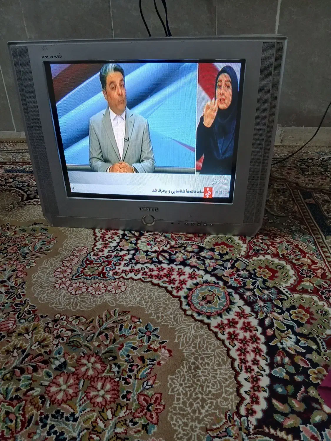 تلویزیون ۲۱ اینچ سامسونگ|تلویزیون و پروژکتور|سبزوار, زینبیه|دیوار