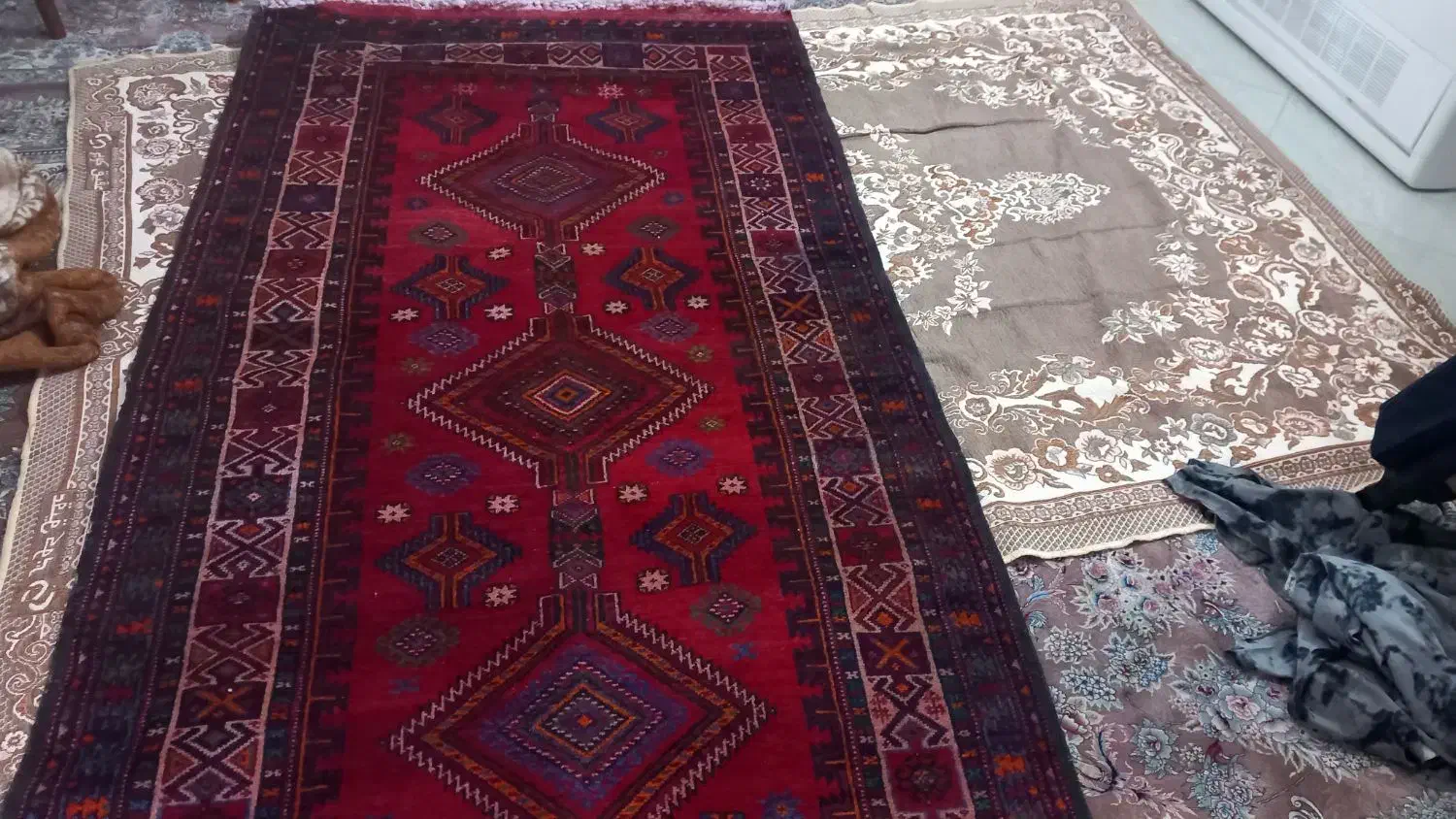 فرش دست باف ترکمنی|فرش|مشهد, مشکینی (شهرک غرب)|دیوار