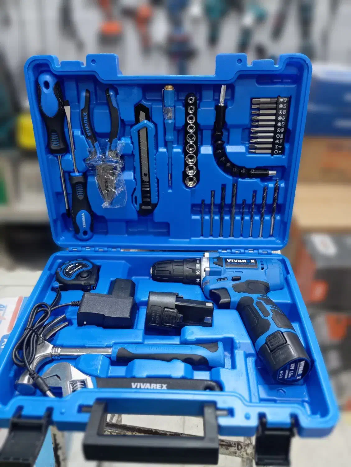 دریل شارژی12ولت ویوارکس بالوازم(برق وابزار احمدی)|ابزارآلات|ملایر, |دیوار