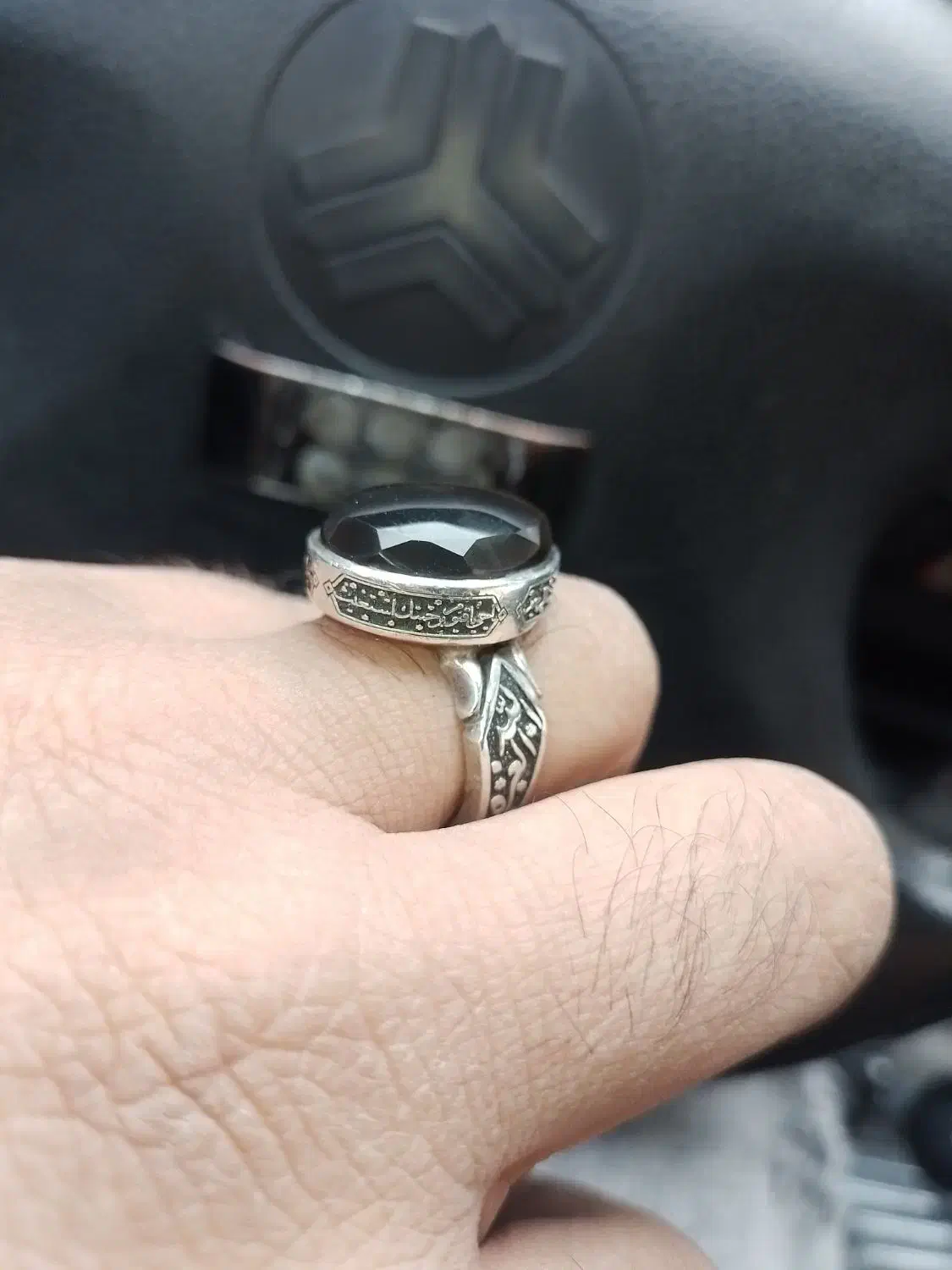 انگشتر جزع یمن .بارکاب خطی دس ساز خوش فرم و خوش دس|جواهرات|شوش, |دیوار