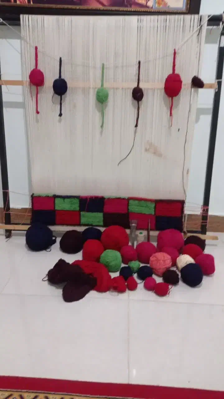 گلیم|تابلو فرش|خرمآباد, |دیوار