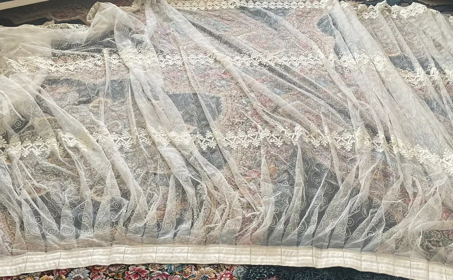 پرده|پرده، رانر، رومیزی|سرپل ذهاب, |دیوار