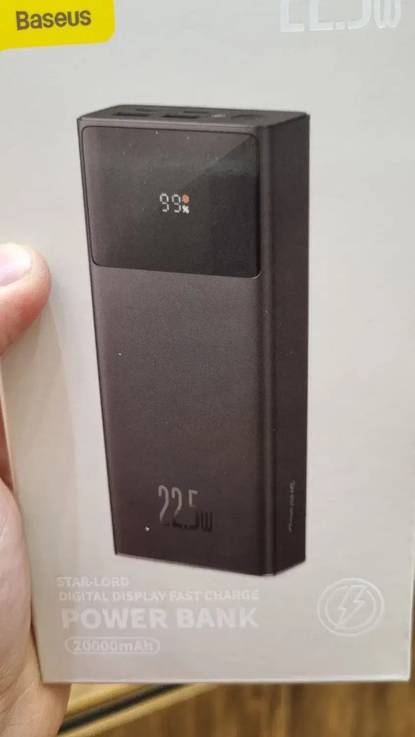 پاوربانک بیسوز ۲۰هزار ۲۲.۵ وات|لوازم جانبی موبایل و تبلت|قم, عربستان|دیوار