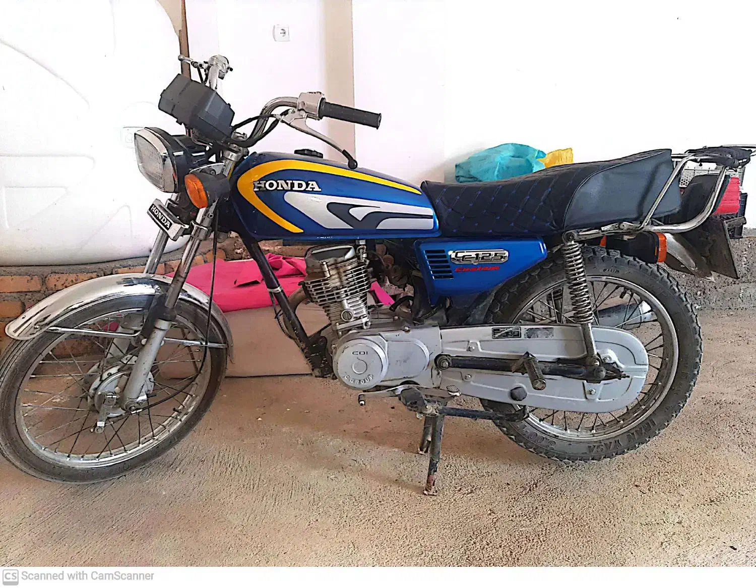 موتور هندا ۱۲۵ هرمز|موتورسیکلت|همدان, |دیوار