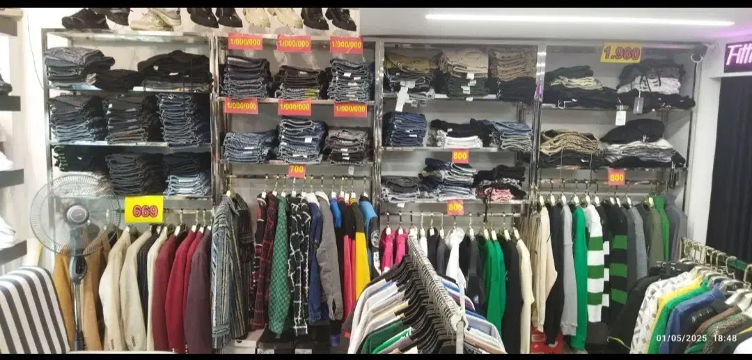 رگال و قفسه استیل مناسب پوشاک زنانه و مردانه|فروشگاه و مغازه|تهران, سیمای ایران|دیوار