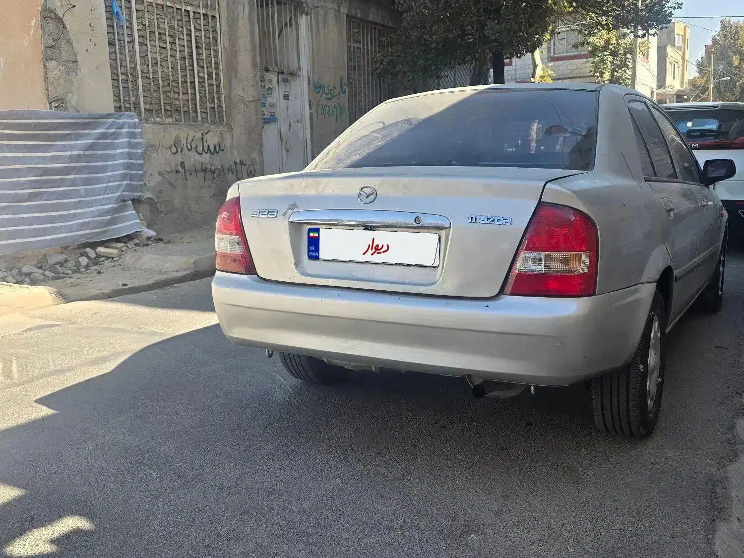 مزدا ۳۲۳ FL تیپ ۳  دنده ای|خودرو سواری و وانت|تهران, حشمتیه|دیوار