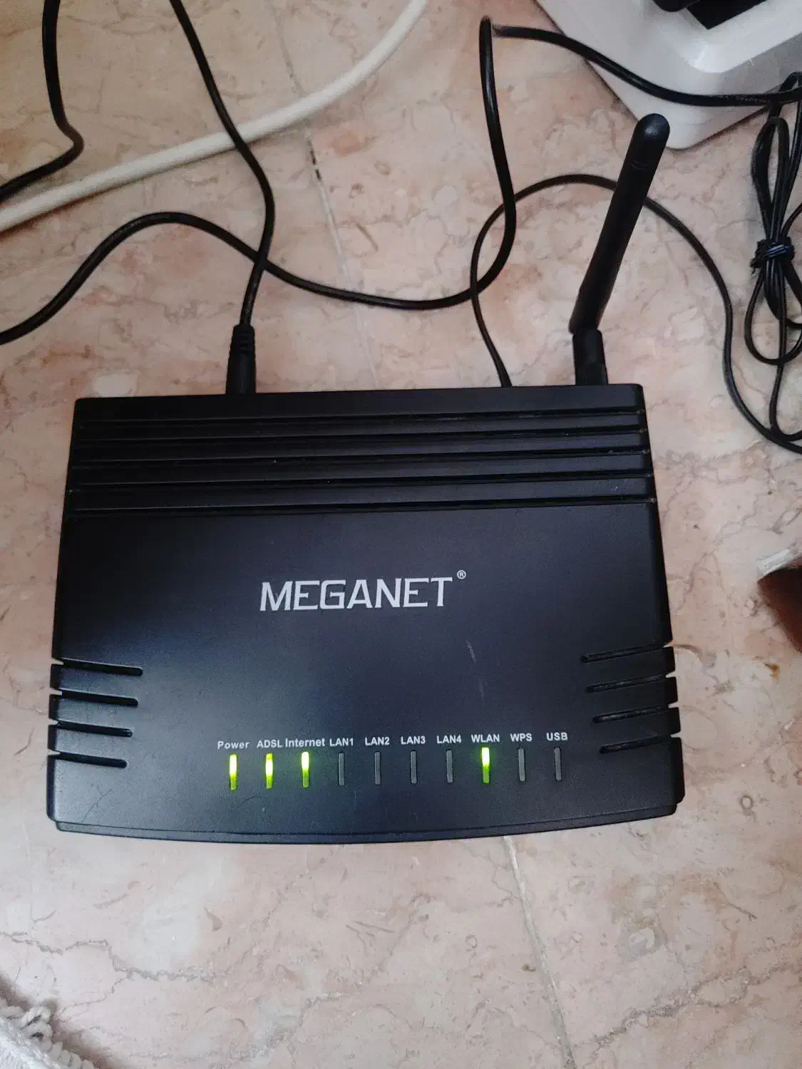 مودم ADSL چهارپورت با wifi|مودم و تجهیزات شبکه|تهران, دهکده المپیک|دیوار