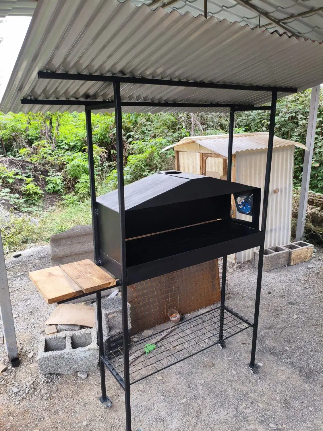 منقل مسقف فول آپشن|اجاق گاز و لوازم برقی پخت‌وپز|رشت, خبرنگار|دیوار