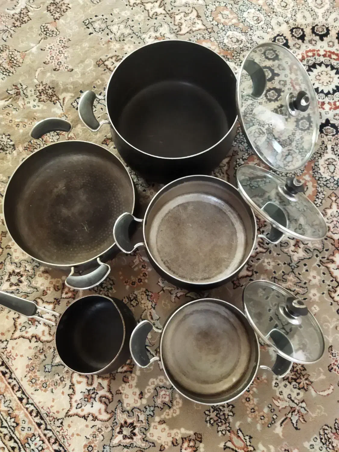 سرویس قابلمه تفلون|ظروف پختوپز|کوهدشت, |دیوار