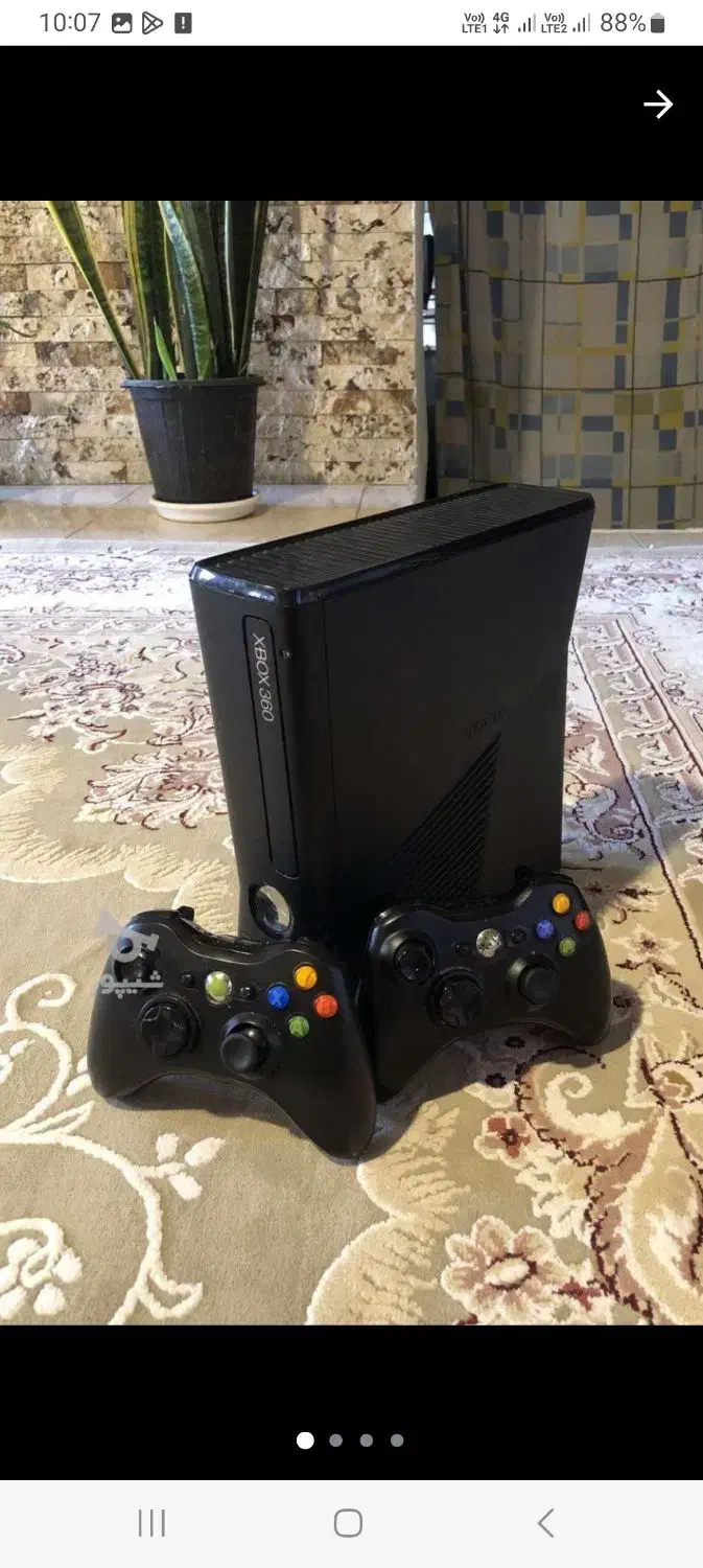 کنسول بازی xbox 360 اسلیم|کنسول، بازی ویدئویی و آنلاین|مهاباد (آذربایجان غربی), |دیوار