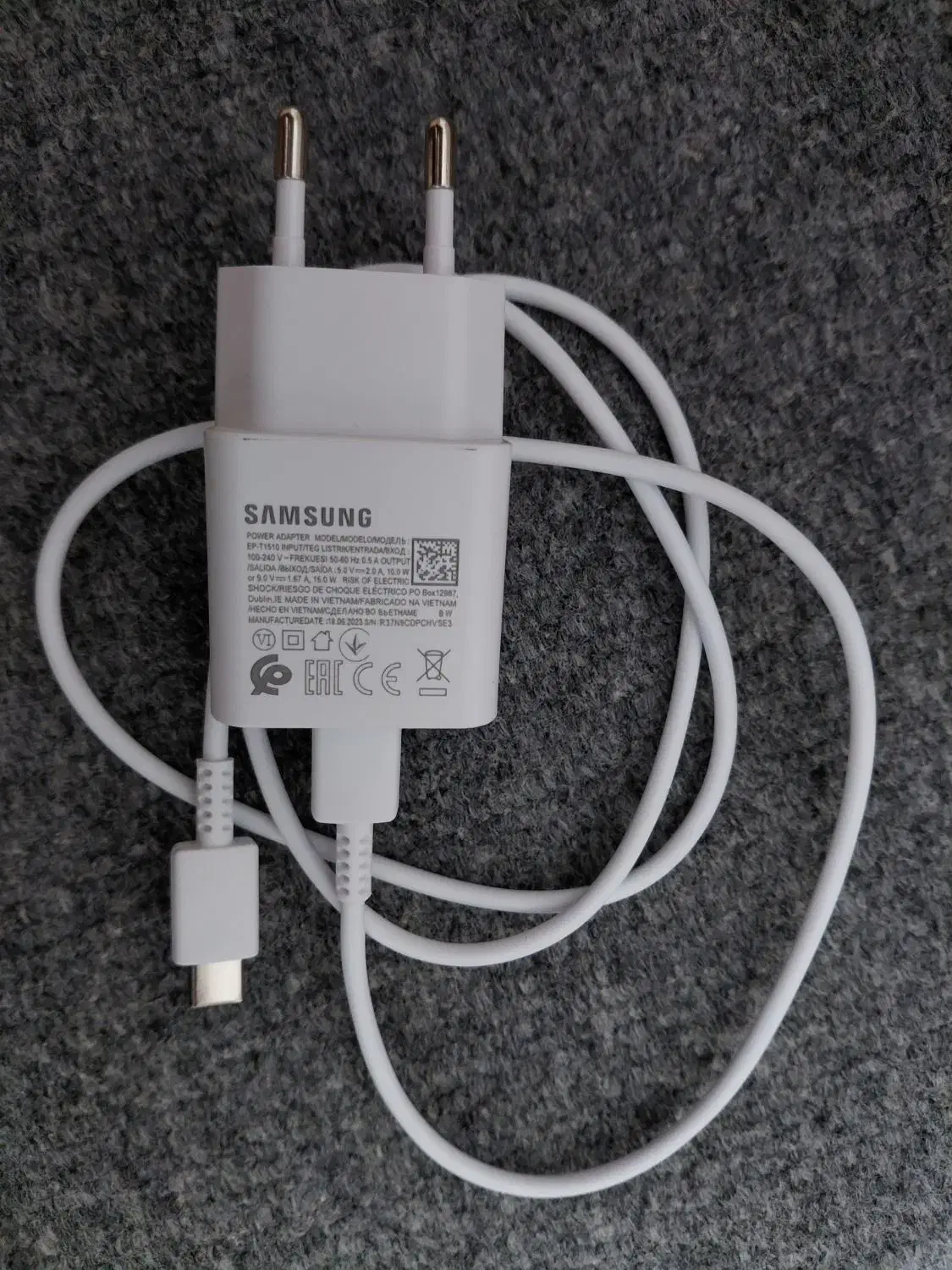 شارژر اصلی سامسونگ A16|لوازم جانبی موبایل و تبلت|محمدشهر, جعفرآباد|دیوار