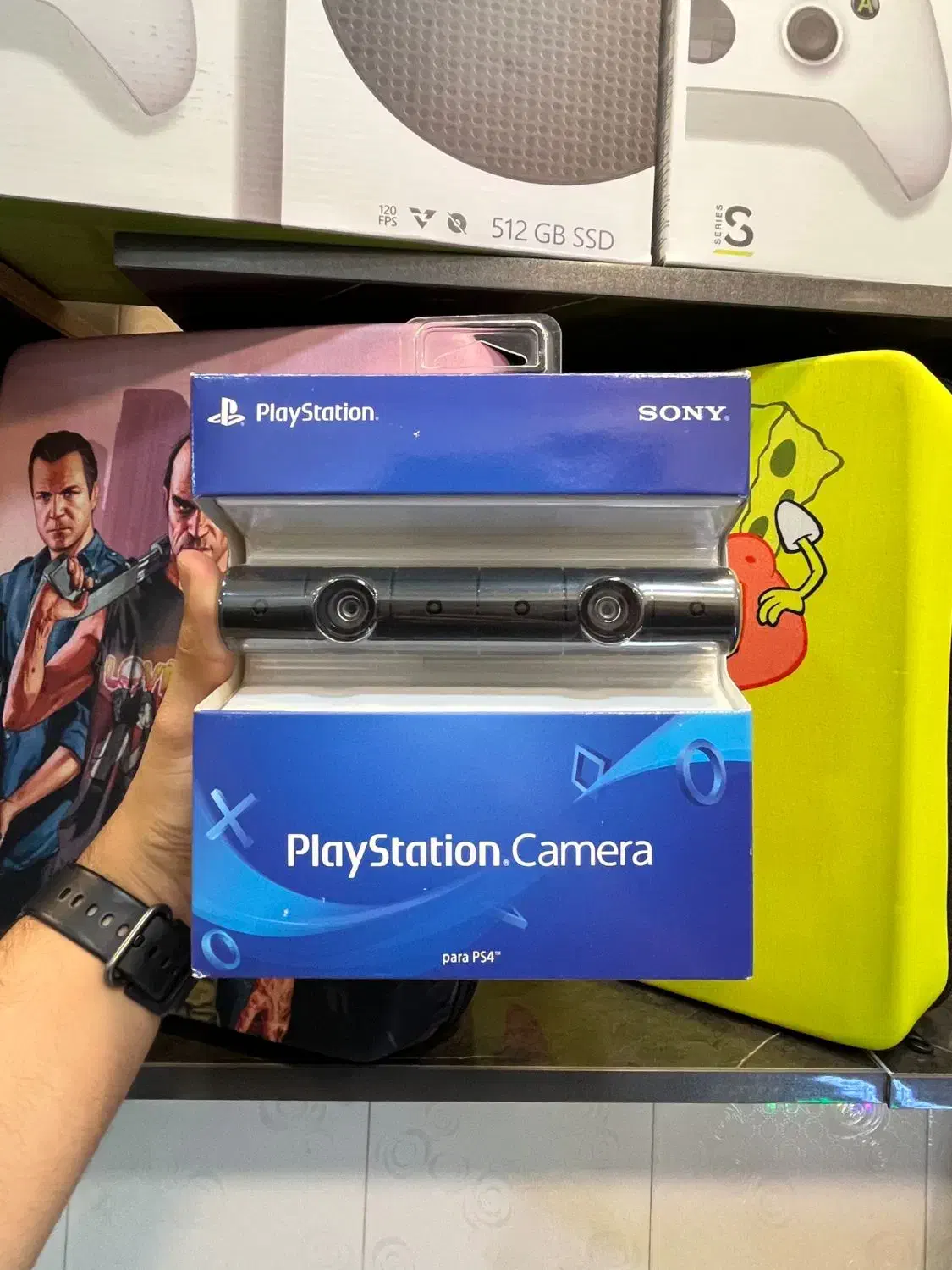 دوربین ps4|کنسول، بازی ویدئویی و آنلاین|رشت, منظریه|دیوار