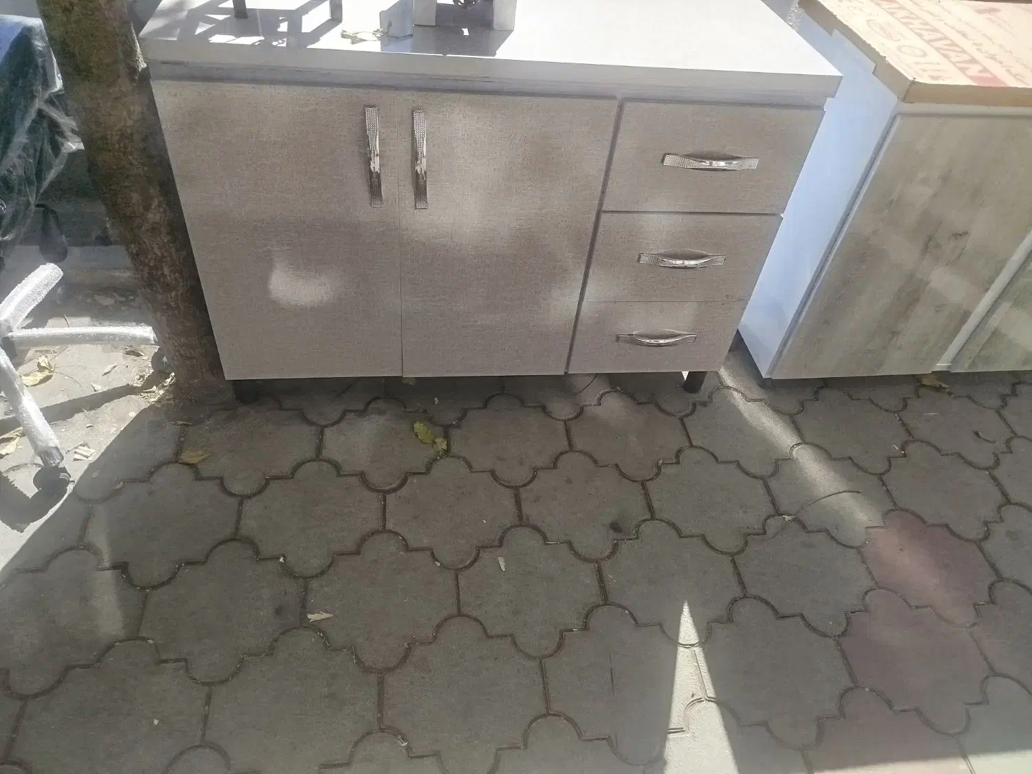 دستی 6عدد کابینت آشپزخانه 13500000|مصالح و تجهیزات ساختمان|میانه, |دیوار