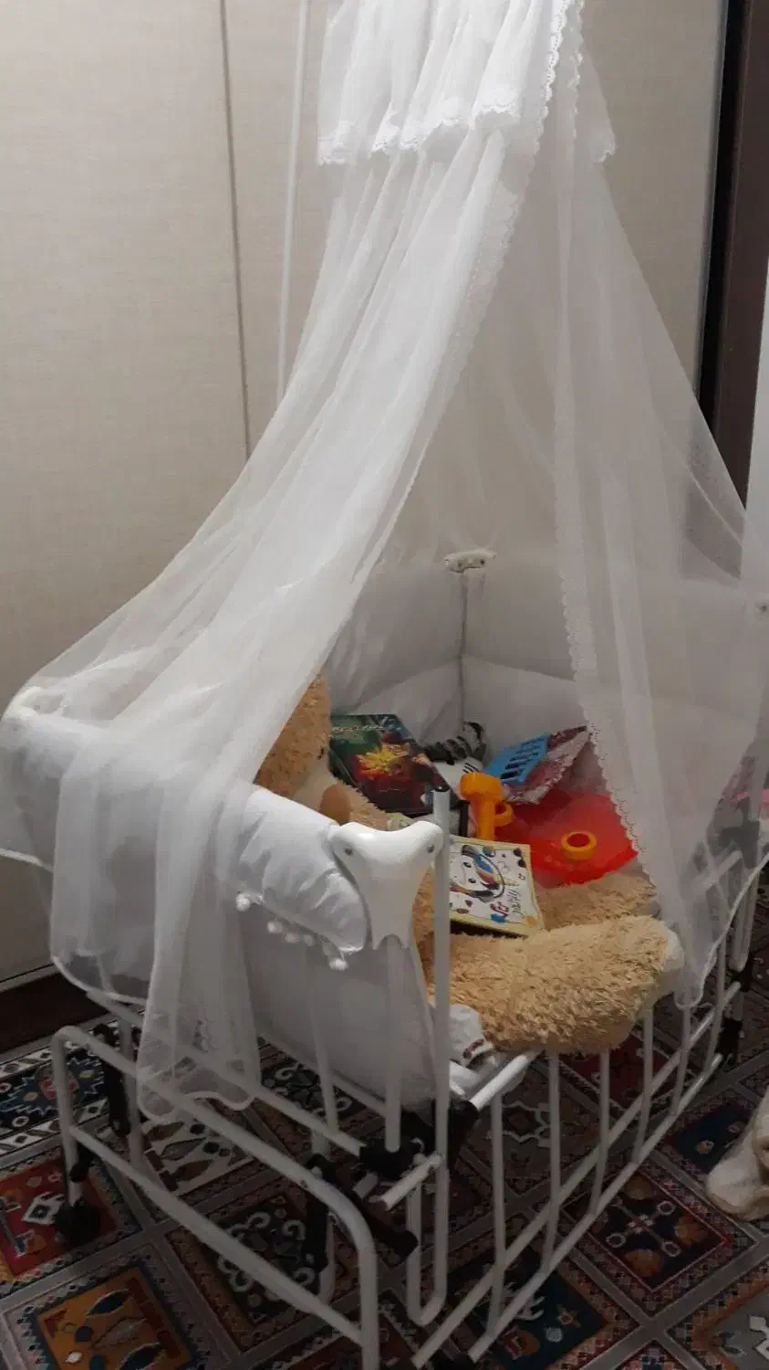 گهواره کودک مدل سودا|تخت و سرویس خواب|قشلاق دشت, |دیوار