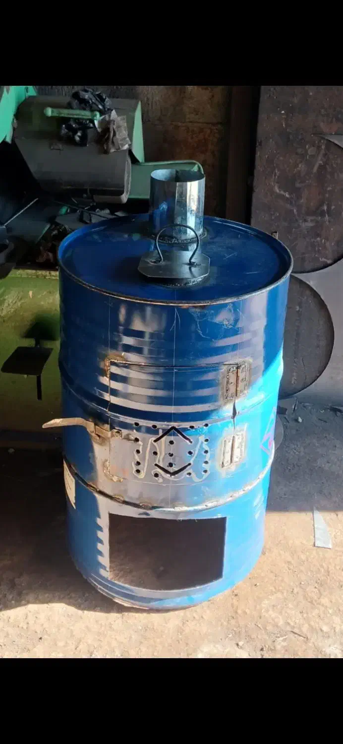 بخاری مخصوص کارگاه|بخاری، هیتر، شومینه|آق قلا, |دیوار