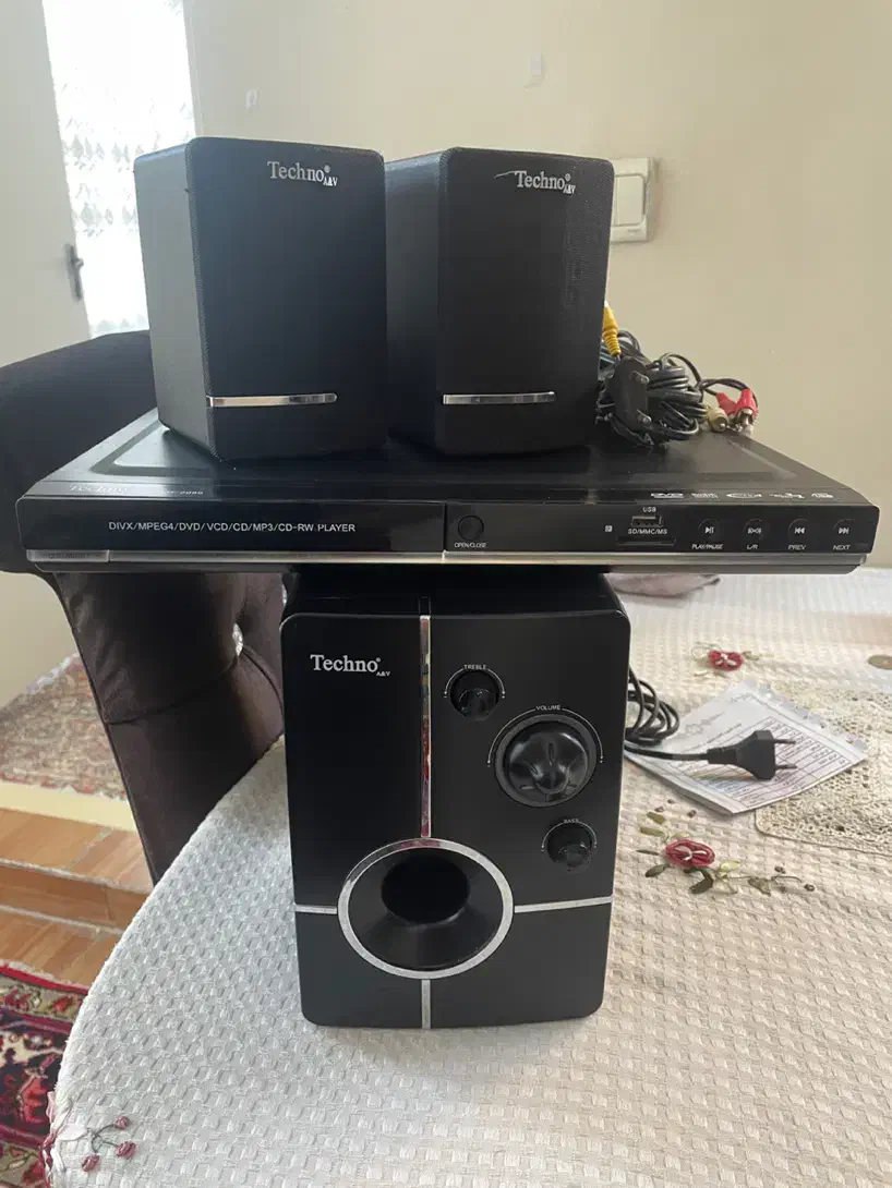 دی وی دی و اسپیکر|پخشکننده DVD و ویدیو|تبریز, |دیوار