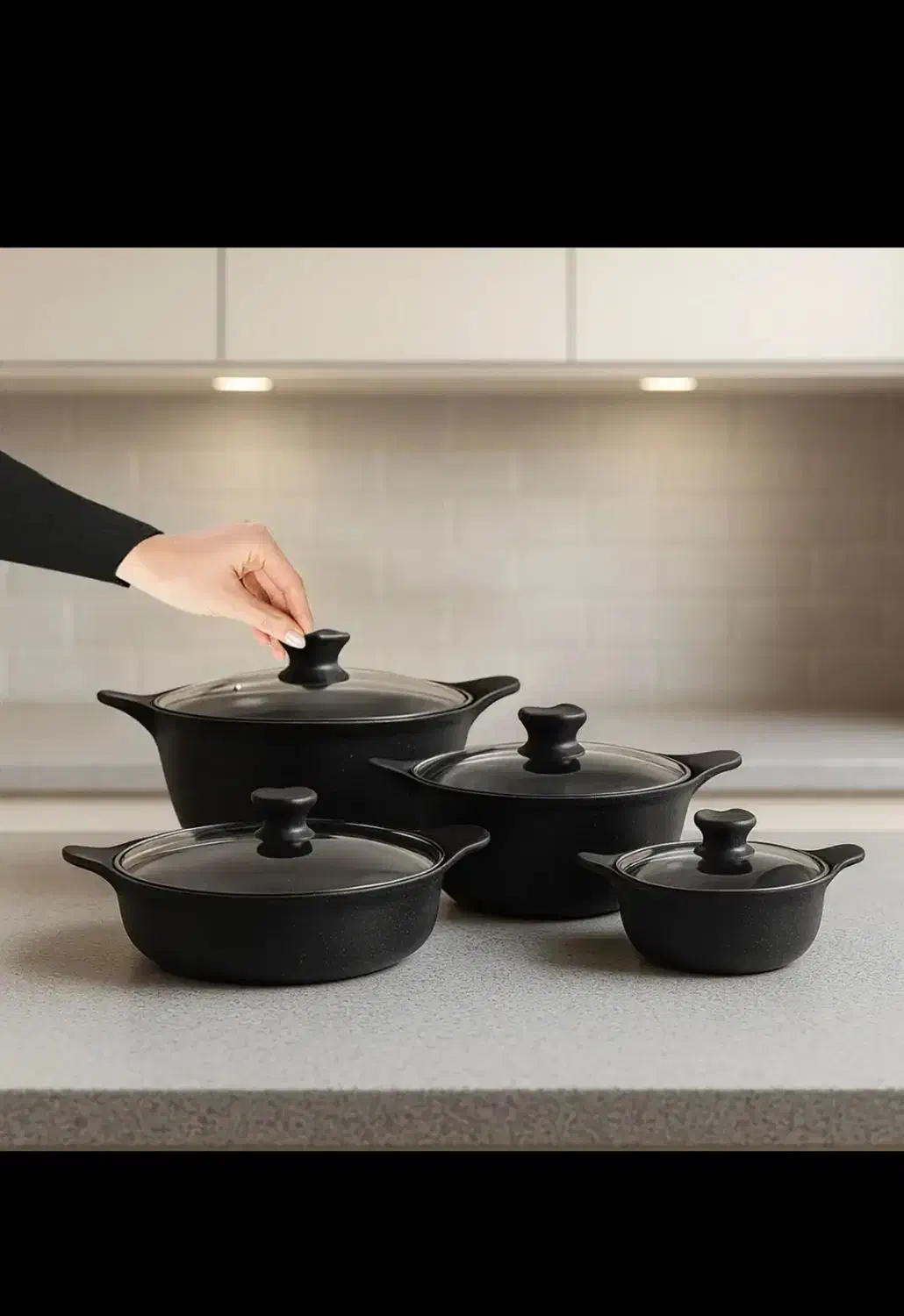 قابلمه گرانیت چدن|ظروف پختوپز|یاسوج, |دیوار