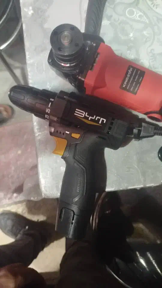 سنگ فرز دریل شارژی و دریل برقی درجه یک|ماشین‌آلات صنعتی|رفسنجان, |دیوار