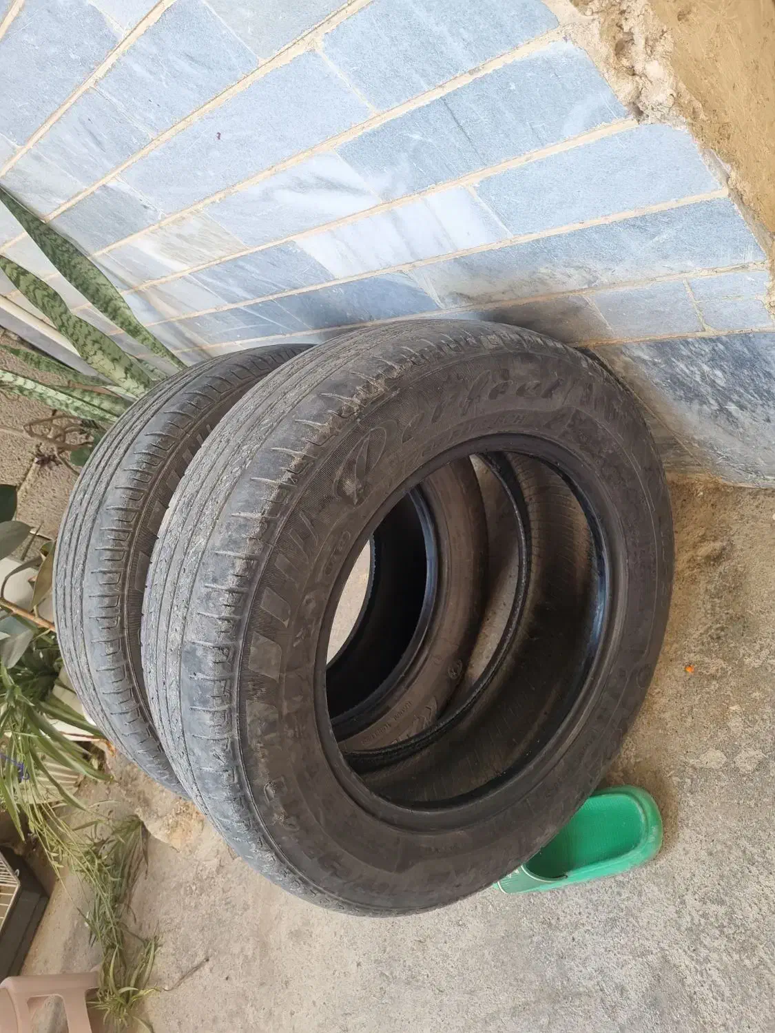 یک جفت تایر کویر ۷۰ الی ۸۰ درصد|قطعات یدکی و لوازم جانبی|آزادشهر, |دیوار