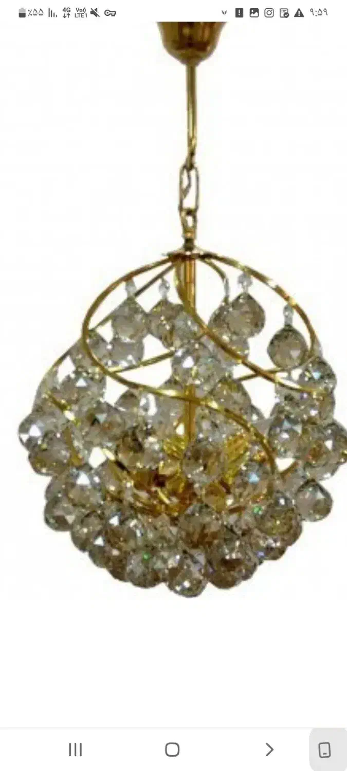 ۳عدد لوستر در حد نو بفروش میرسد|لوستر و چراغ آویز|رباطکریم, مسکن مهر آبشناسان|دیوار